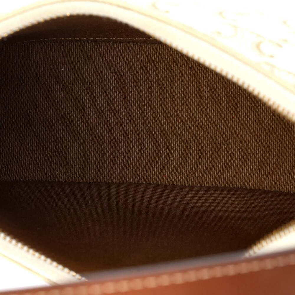 Celine Ava Bag Triomphe Coated Canvas #233234C16B - Picture 5 of 6